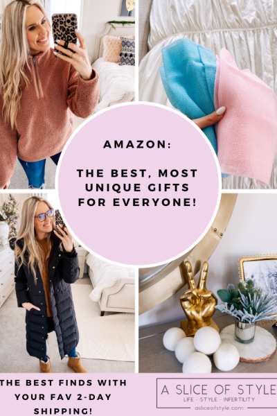 The Best Amazon Gifts for ANYONE featured by top US life and style blog, A Slice of Style.
