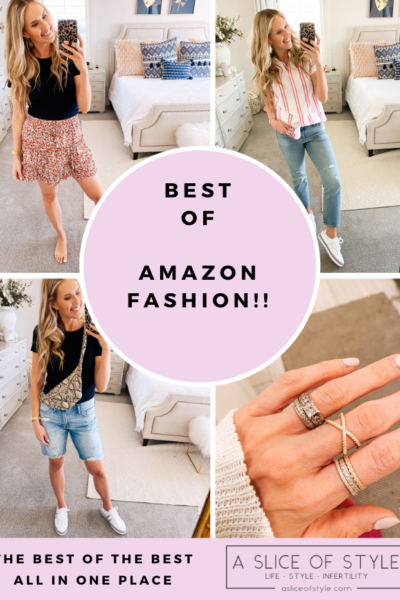 Amazon Fashion Haul, favorites featured by top Utah mom fashion blog, A Slice of Style.