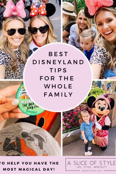 Disneyland secrets and tips for families featured by top Utah life and style blog, A Slice of Style.