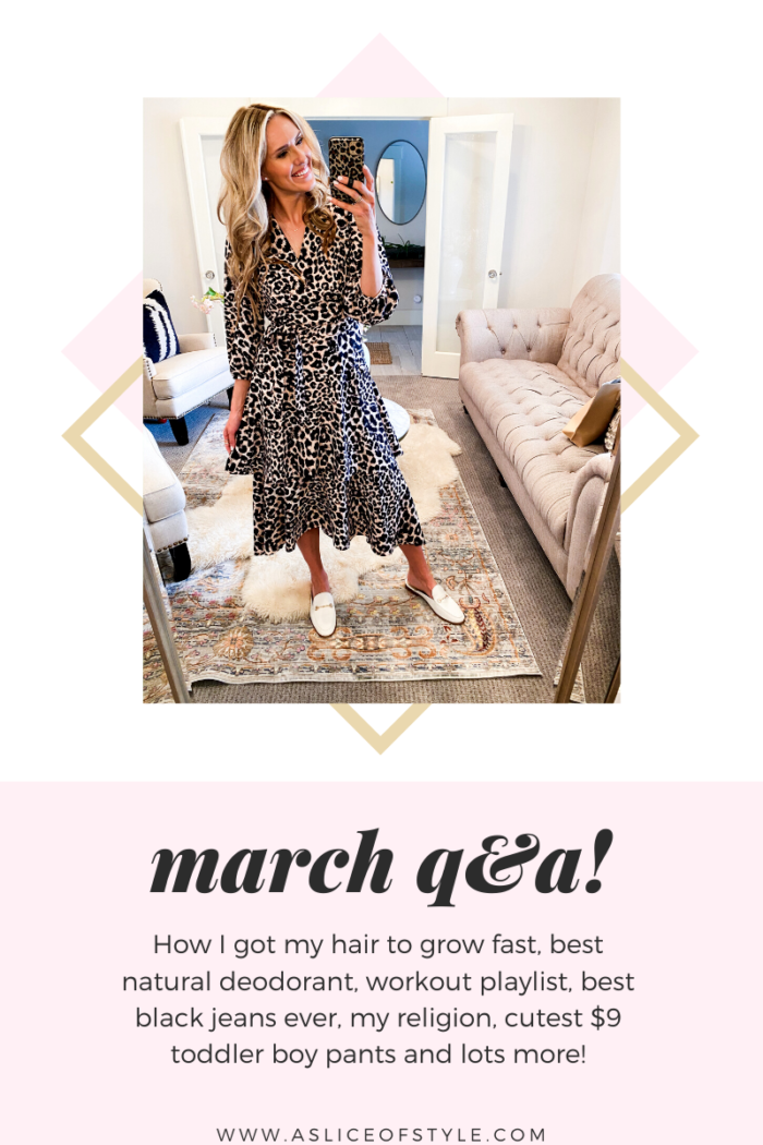 Meet the Blogger Questions, March Q&A featured by top Utah life and style blog, A Slice of Style
