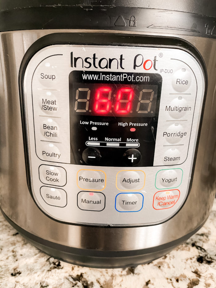 instant pot chicken | Instant Pot Chicken by popular Utah lifestyle blog, A Slice of Style: image of an Instant Pot. 