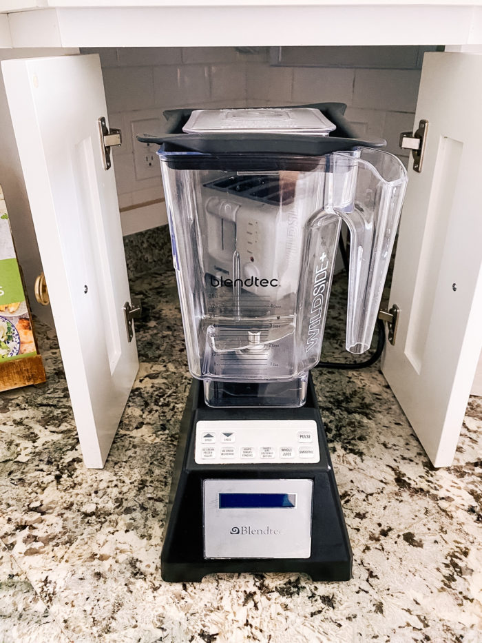 Best Kitchen Tools by popular Utah lifestyle blog, A Slice of Style: image of a Blendtec blender. 