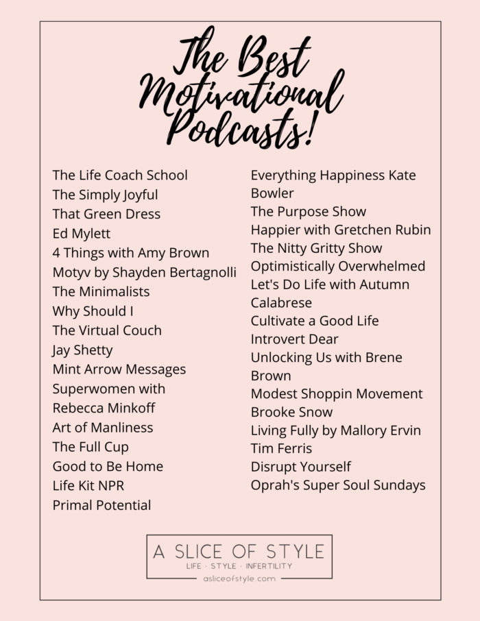 How to listen to a podcast + my fave podcasts - Mint Arrow