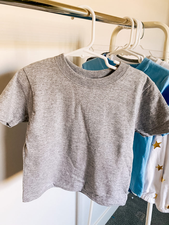 Back to School Fashion with Walmart featured by top Utah lifestyle blogger, A Slice of Style. | Walmart Back to School by popular Utah lifestyle blog, A Slice of Style: image of Walmart Baby Toddler Short Sleeve Tee. 