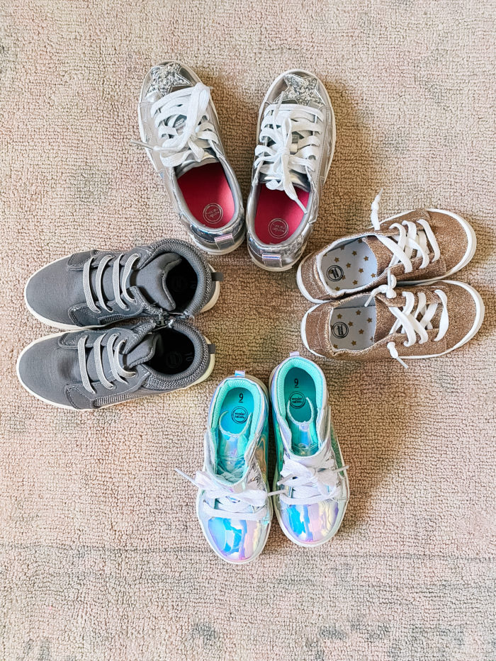 Back to School Fashion with Walmart featured by top Utah lifestyle blogger, A Slice of Style. | Walmart Back to School by popular Utah lifestyle blog, A Slice of Style: image of Walmart Wonder Nation sneakers. 