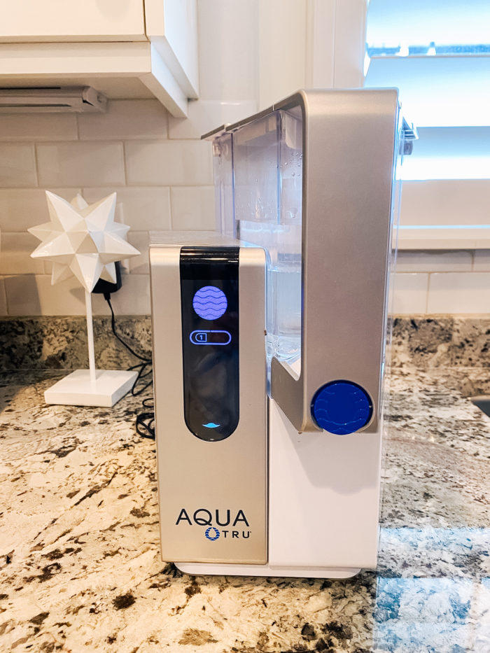 AquaTru Discount Code | Epstein-Barr Virus by popular Utah lifestyle blog, A Slice of Style: image of a Aqua Tru. 