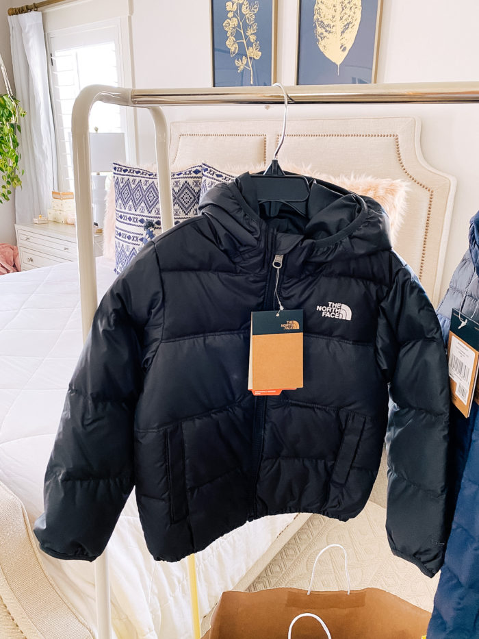 Nordstrom Anniversary Sale by popular Utah fashion blog, A Slice of Style : image of a Nordstrom Mossbud Swirl Reversible Water Repellent Heatseeker™ Jacket THE NORTH FACE