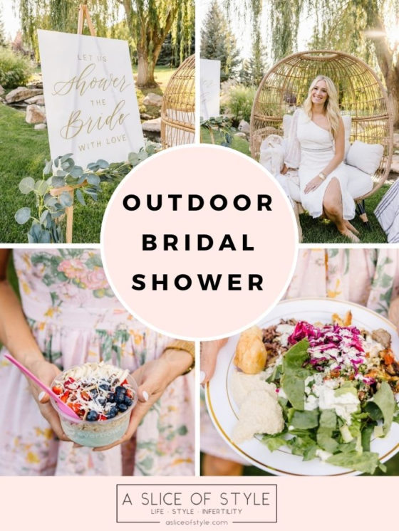 Outdoor Bridal Shower for My Sister!