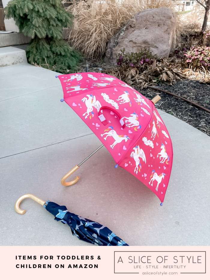 Darling umbrella's found on Amazon for Children and toddlers