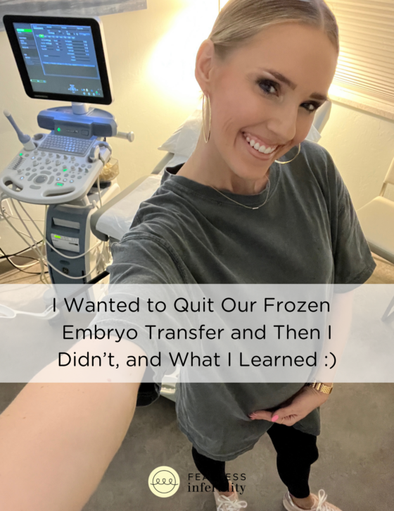 I Wanted to Quit Our FET and Then I Didn’t and What I Learned