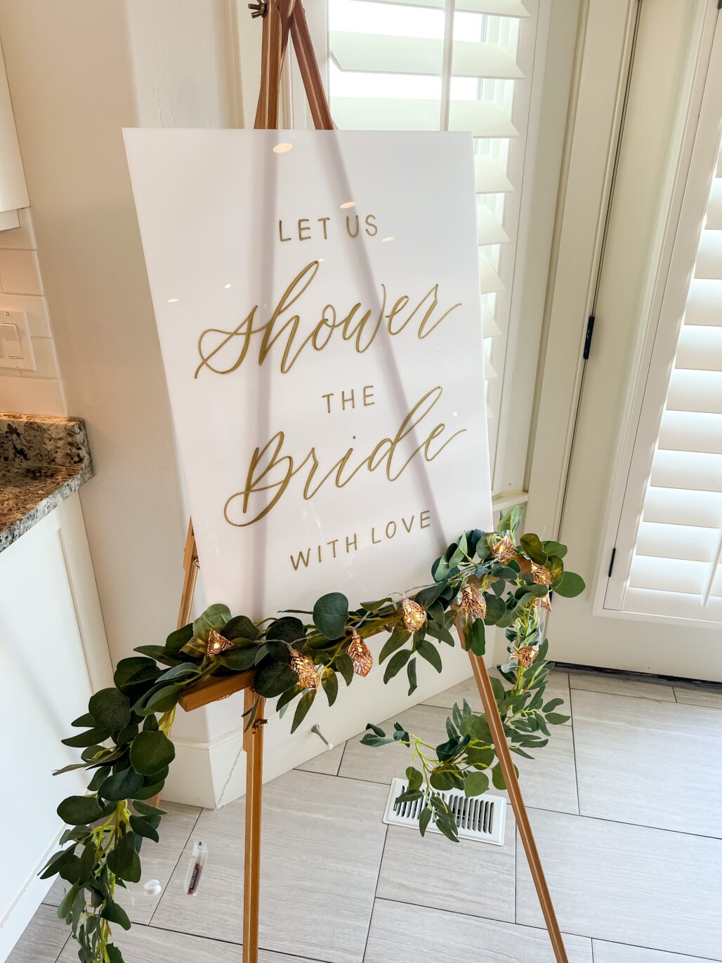 wedding signage