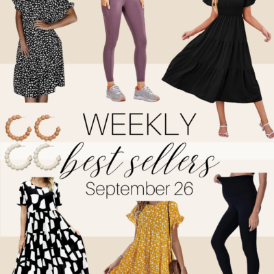 Weekly Best Sellers – Week of September 26