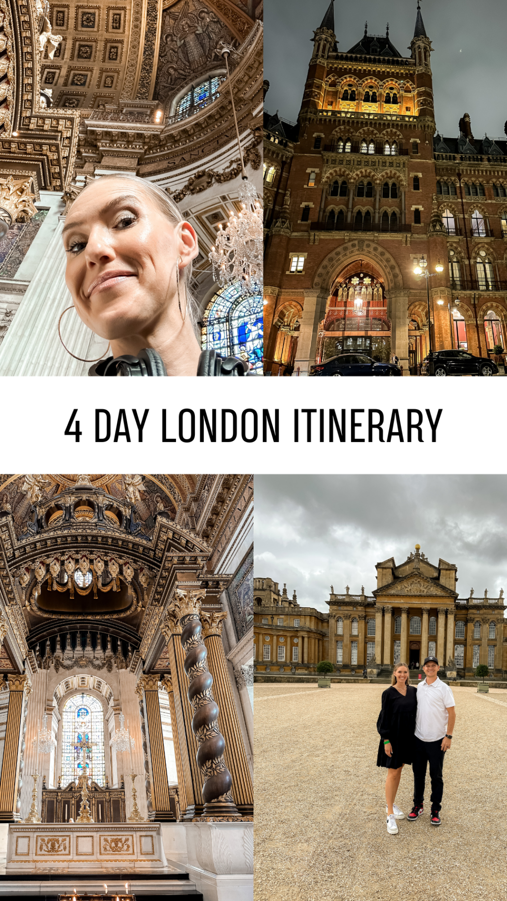 4 day London itinerary