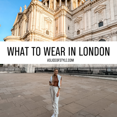 What I Wore in London