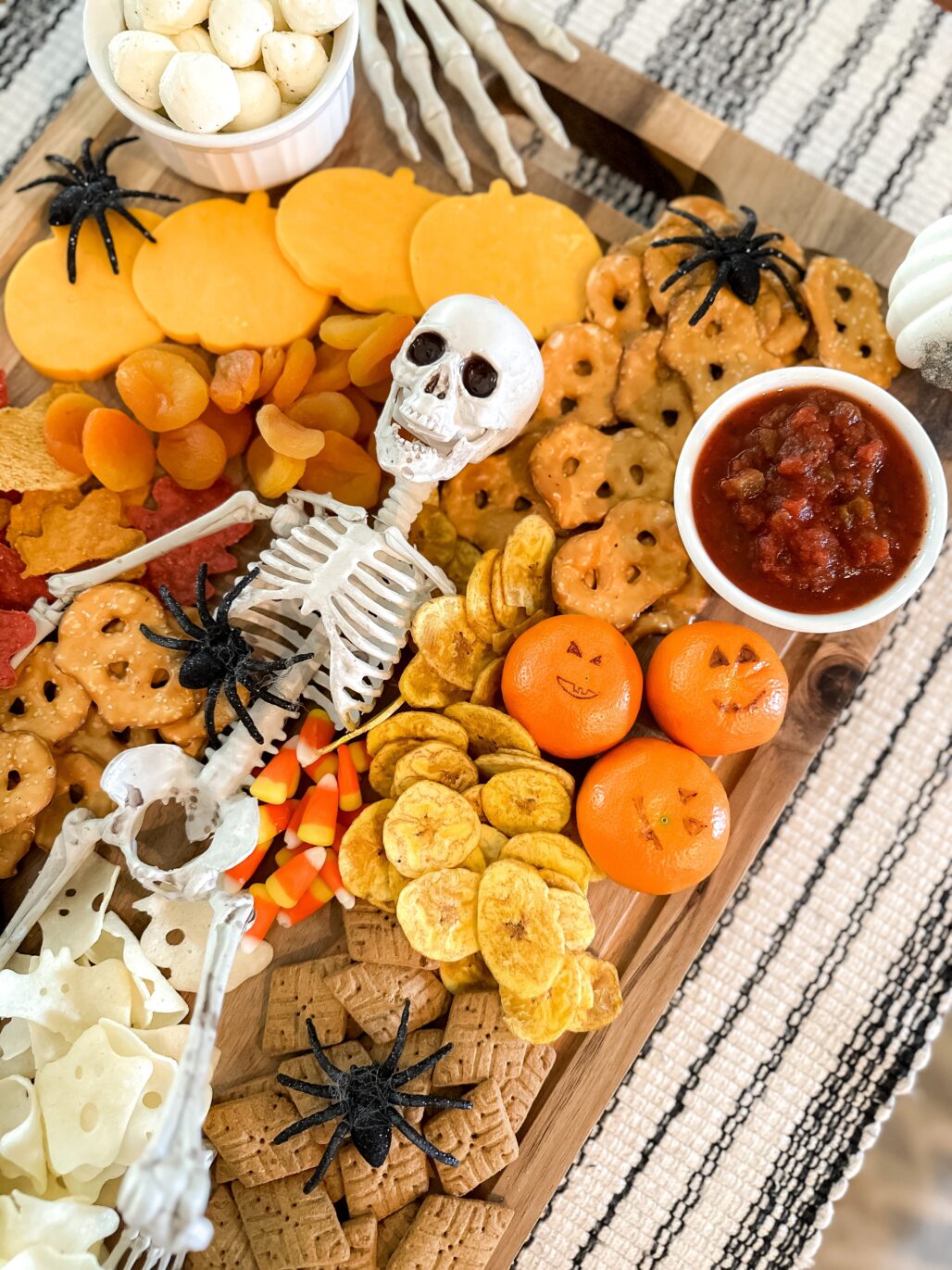 Halloween charcuterie board