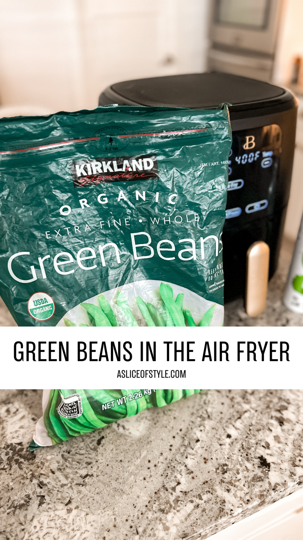 green beans in the air fryer