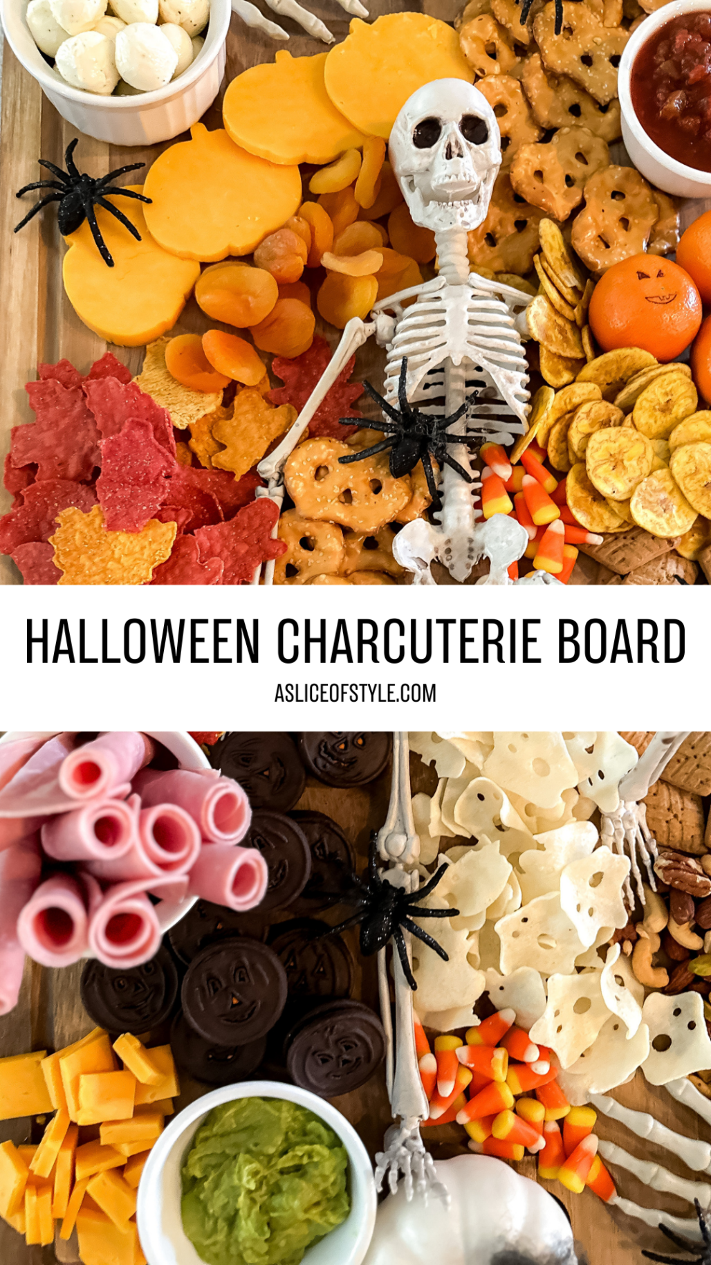 Halloween charcuterie board