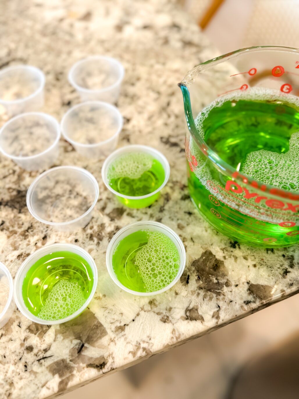 non alcoholic Halloween jello shots