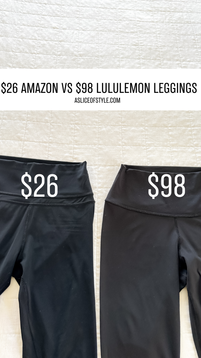 Amazon lululemon leggings dupe best sale