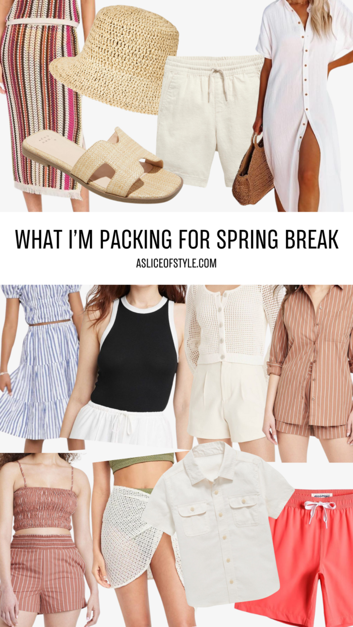 What I'm Packing for Spring Break