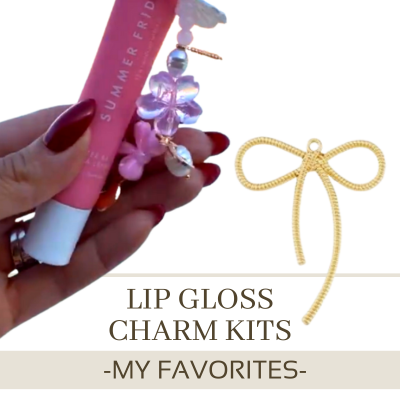 My Favorite Lip Gloss Charm Kits