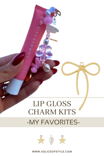 lip gloss charm kits