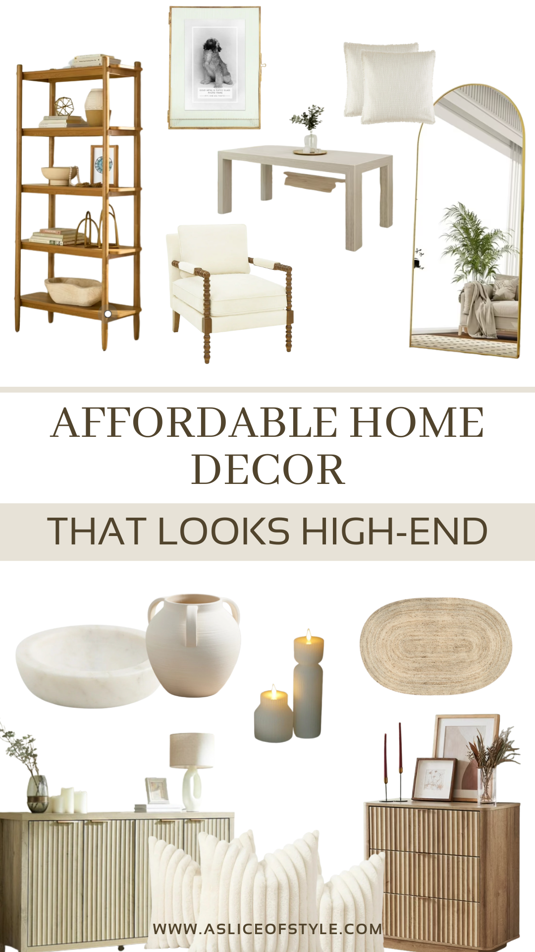 affordable home decor that looks high-end