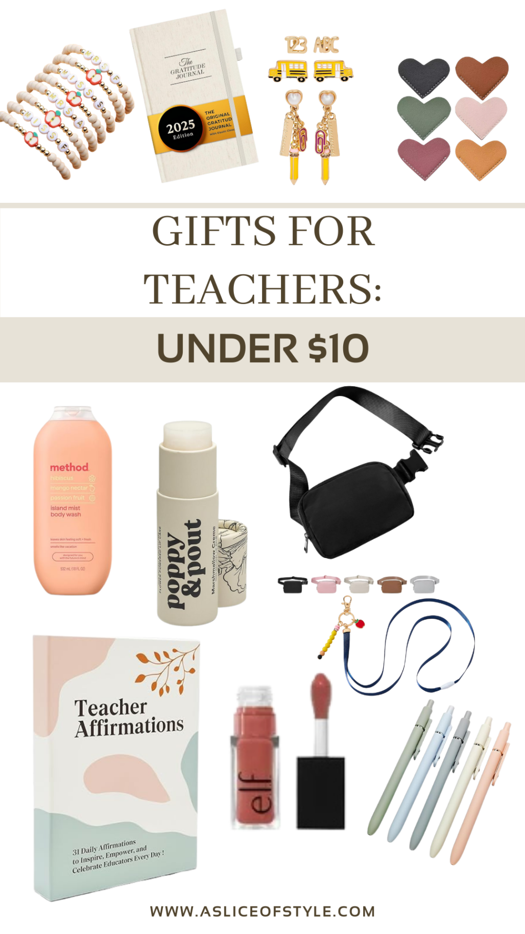 $10 gifts for teachers