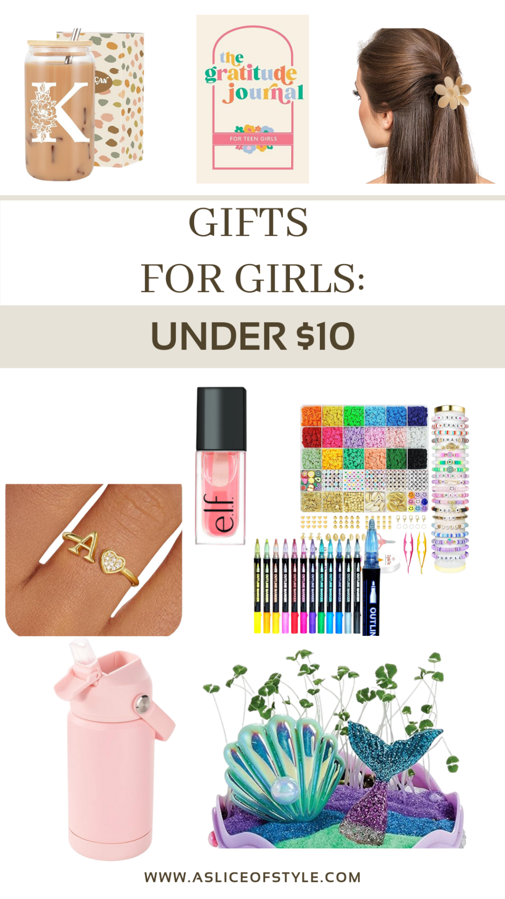 gifts for girls under $10