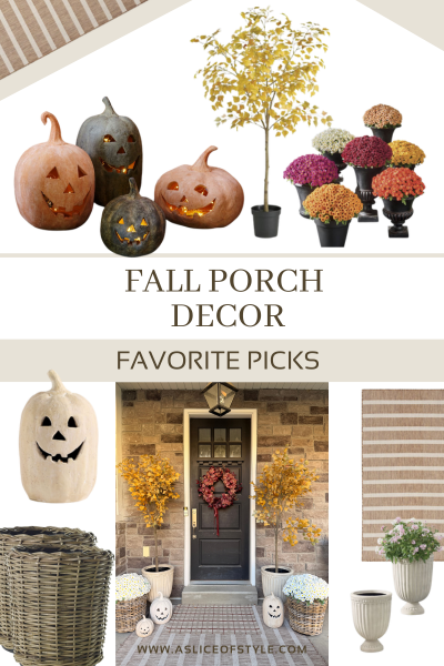 fall seasonal decor